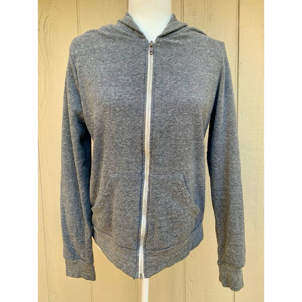 Alternative Gray Fleece Hoodie Medium